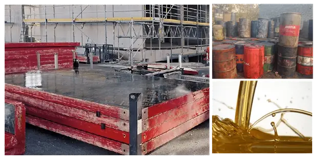 Shuttering Oil for Cement / Concrete moulds